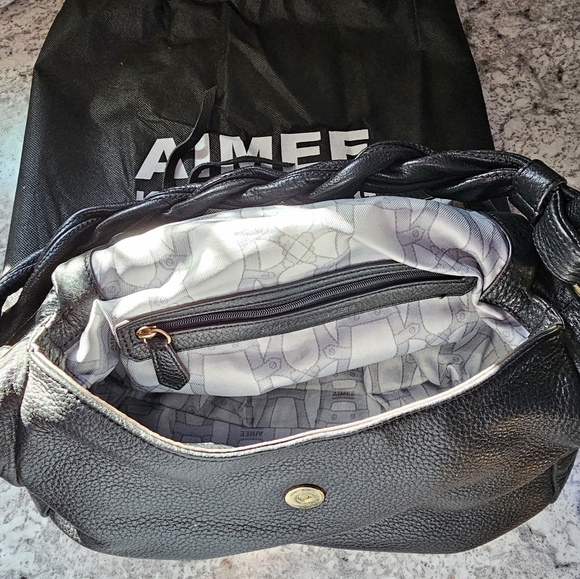 RARE - Aimee Kestenberg soft leather shoulder bag - Black - Picture 7 of 10